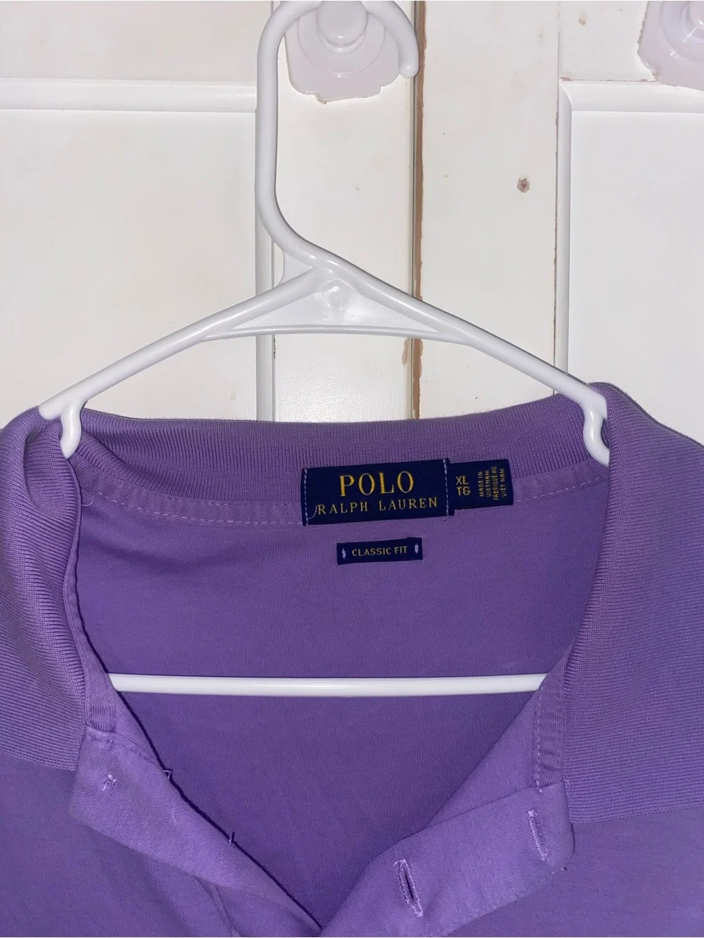 Ralph Lauren Purple Short-Sleeve Polo with Embroidered Pony